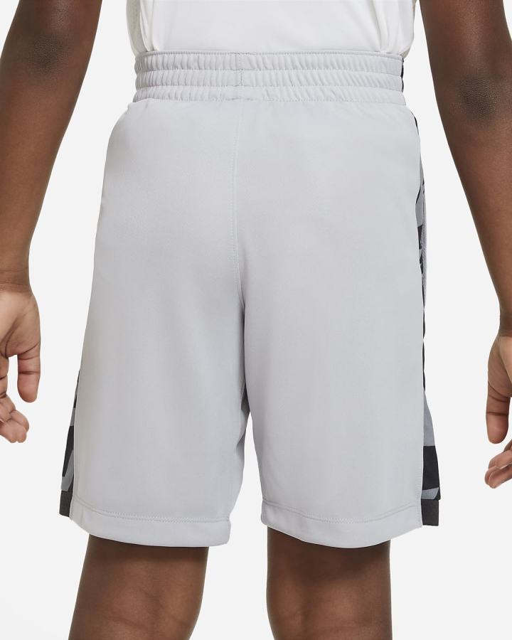Pantalones Cortos Nike Dri-FIT Trophy Kids Training Niño Gris Claro Gris Oscuro Blancas | IDJAK-4097