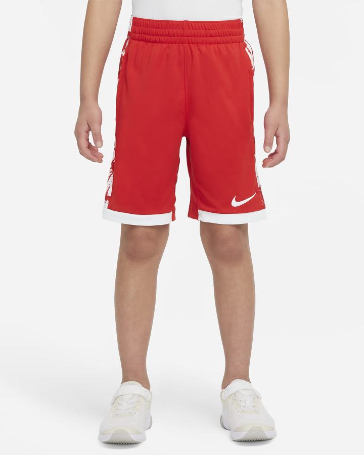 Pantalones Cortos Nike Dri-FIT Trophy Kids Printed Training Niño Rojas Blancas | JAYLC-7509