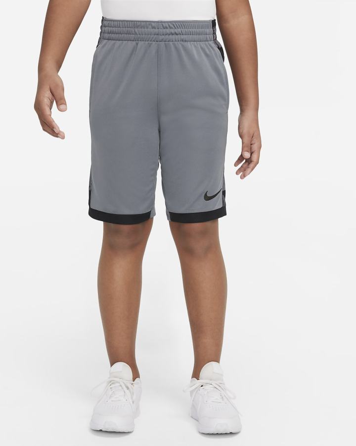 Pantalones Cortos Nike Dri-FIT Trophy Kids Printed Training Niño Gris Negras | MOJER-2937