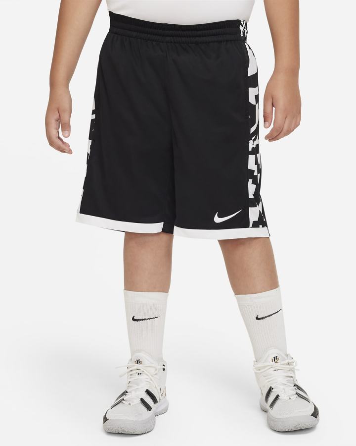 Pantalones Cortos Nike Dri-FIT Trophy Kids Training Niño Negras Blancas | OYTME-6937