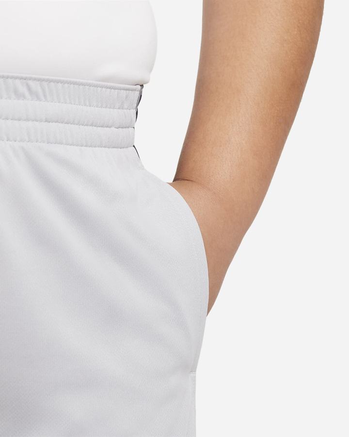 Pantalones Cortos Nike Dri-FIT Trophy Kids Training Niño Gris Claro Gris Oscuro Blancas | XLQNU-6850