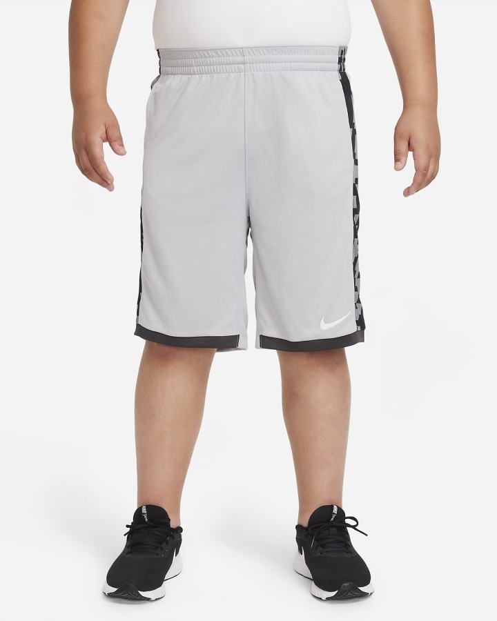 Pantalones Cortos Nike Dri-FIT Trophy Kids Training Niño Gris Claro Gris Oscuro Blancas | XLQNU-6850