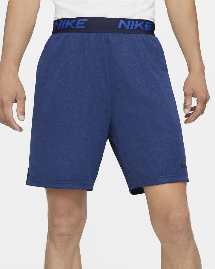 Pantalones Cortos Nike Dri-FIT Veneer Training Hombre Azules Azul Real Negras | CUXEY-9825