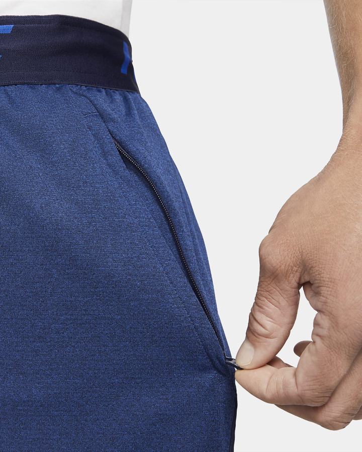 Pantalones Cortos Nike Dri-FIT Veneer Training Hombre Azules Azul Real Negras | CUXEY-9825