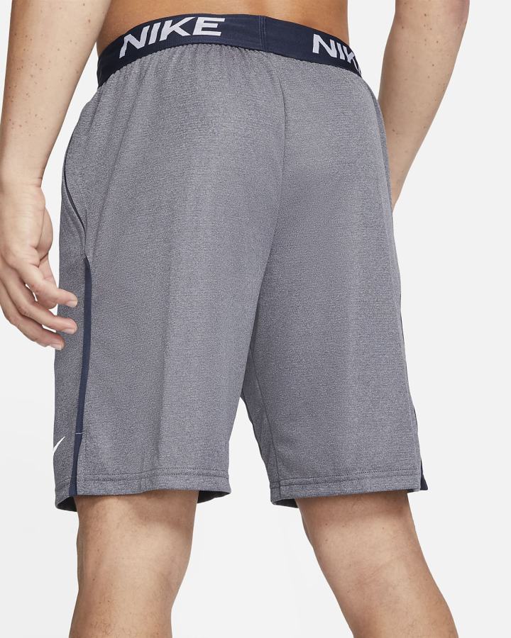 Pantalones Cortos Nike Dri-FIT Veneer Training Hombre Obsidian Indigo Blancas | ITGNB-8563