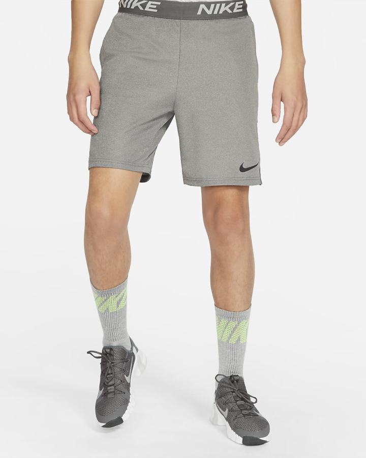 Pantalones Cortos Nike Dri-FIT Veneer Training Hombre Gris Negras | LUASR-1289