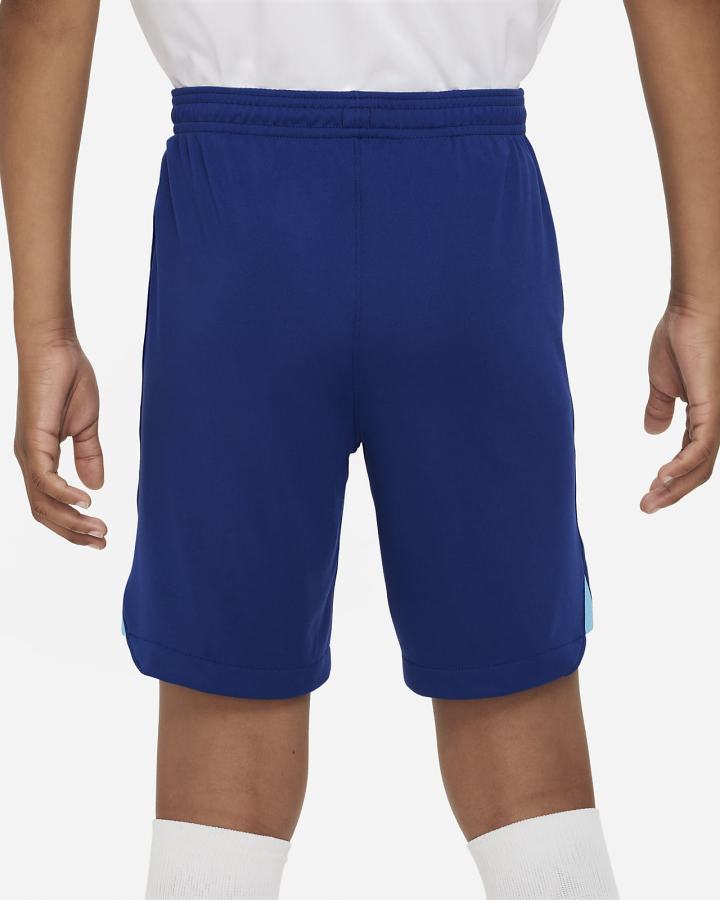 Pantalones Cortos Nike England 2022/23 Stadium Home Kids Dri-FIT Soccer Niño Azules | NHRTK-4962