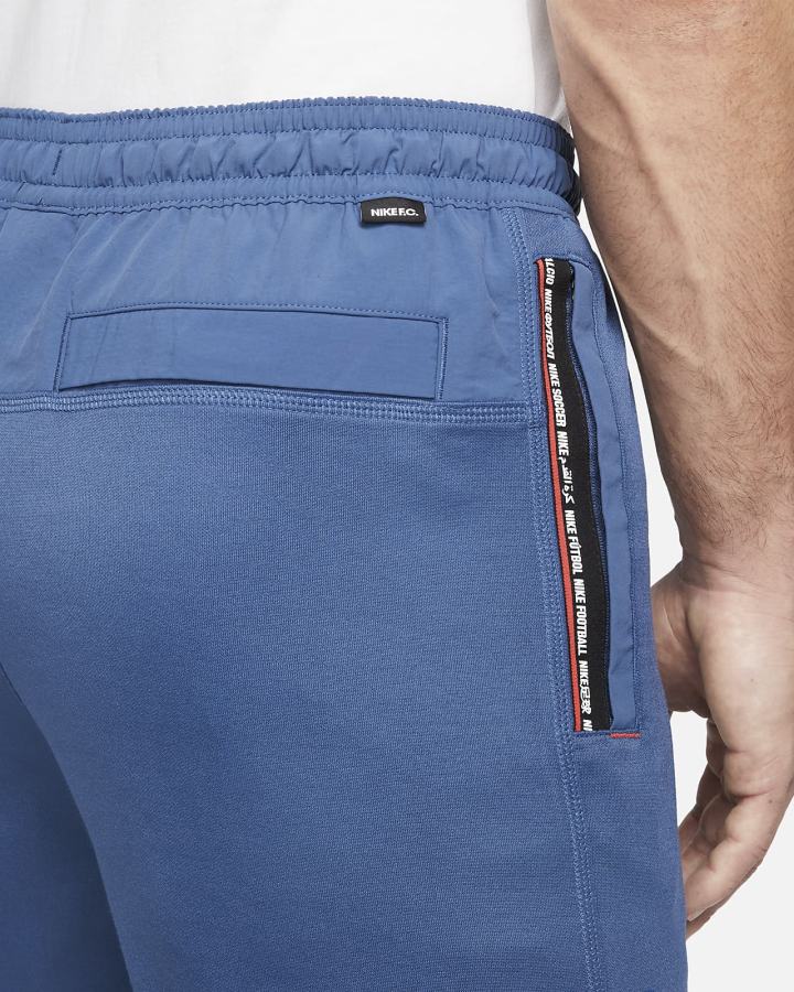 Pantalones Cortos Nike F.C. Tribuna Soccer Hombre Azul Marino Rojas Blancas | GFEAQ-4150