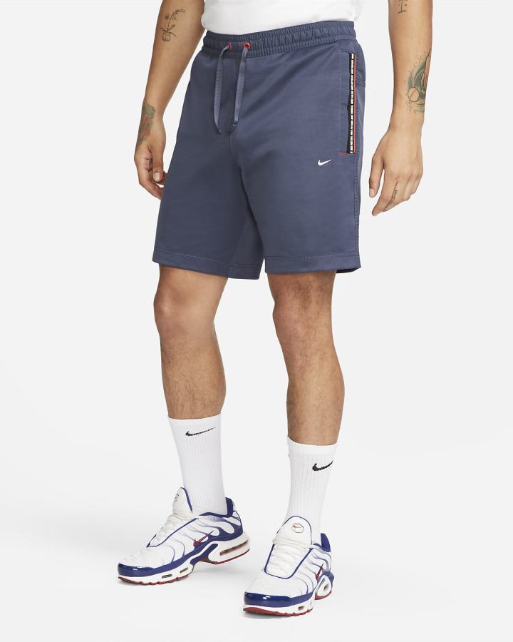 Pantalones Cortos Nike F.C. Tribuna Soccer Hombre Azules Rojas Blancas | TMUPN-9064