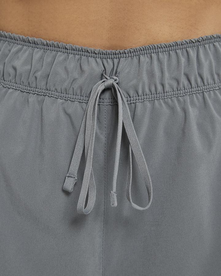 Pantalones Cortos Nike Flex Essential 2-in-1 Training Mujer Gris Negras | BYJFA-1085