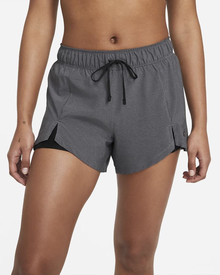 Pantalones Cortos Nike Flex Essential 2-in-1 Training Mujer Negras | LUXIN-9305
