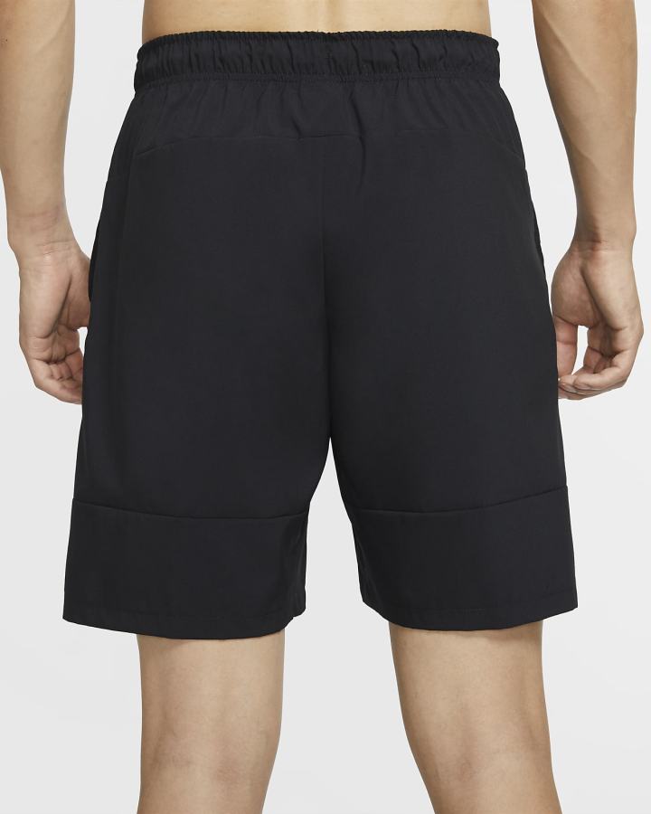 Pantalones Cortos Nike Flex Woven Training Hombre Negras Blancas | CABLM-8341
