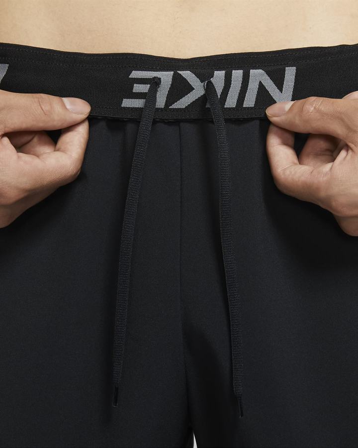 Pantalones Cortos Nike Flex Woven Training Hombre Negras Blancas | CABLM-8341