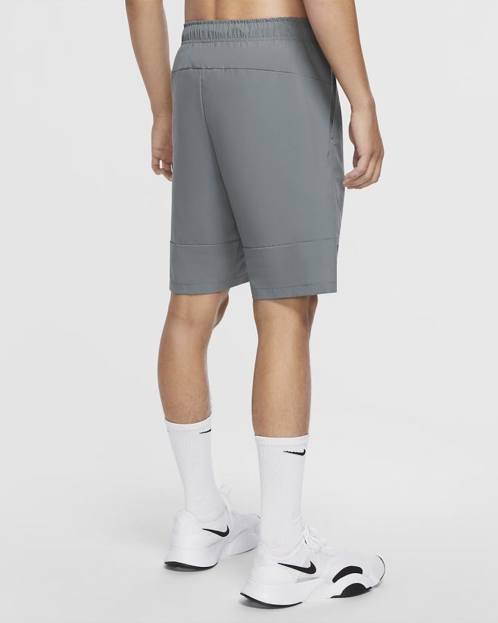 Pantalones Cortos Nike Flex Woven Training Hombre Gris Negras | HSUZM-9172