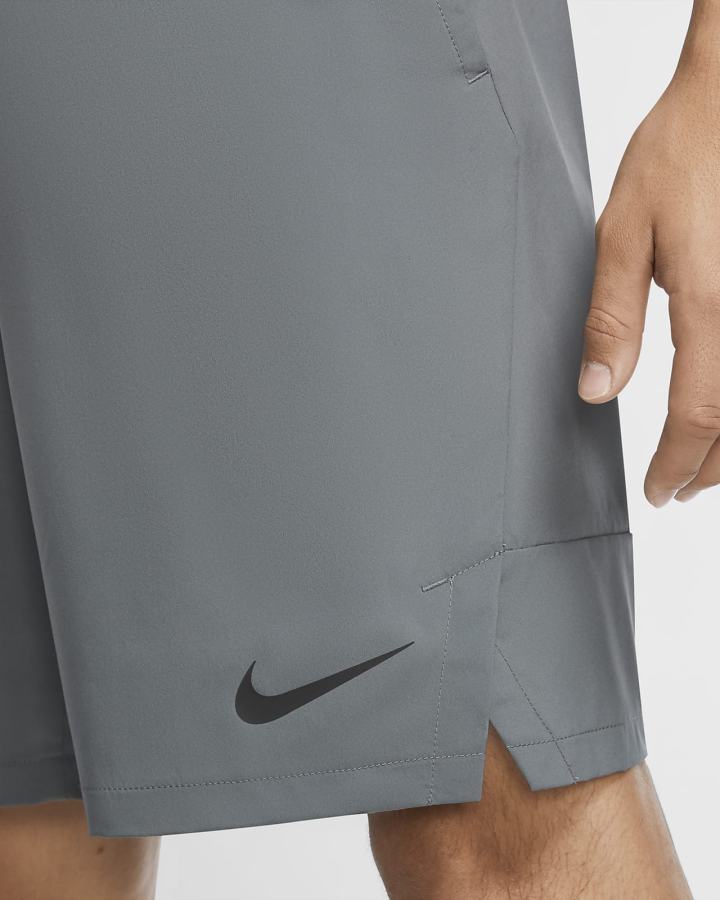 Pantalones Cortos Nike Flex Woven Training Hombre Gris Negras | HSUZM-9172