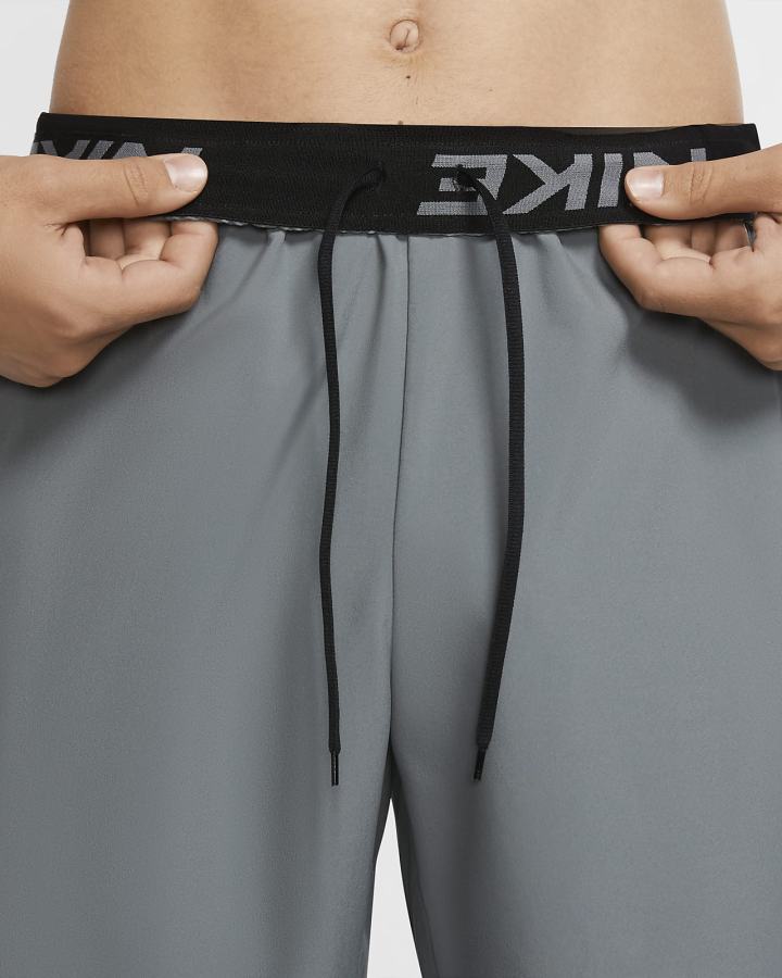 Pantalones Cortos Nike Flex Woven Training Hombre Gris Negras | HSUZM-9172
