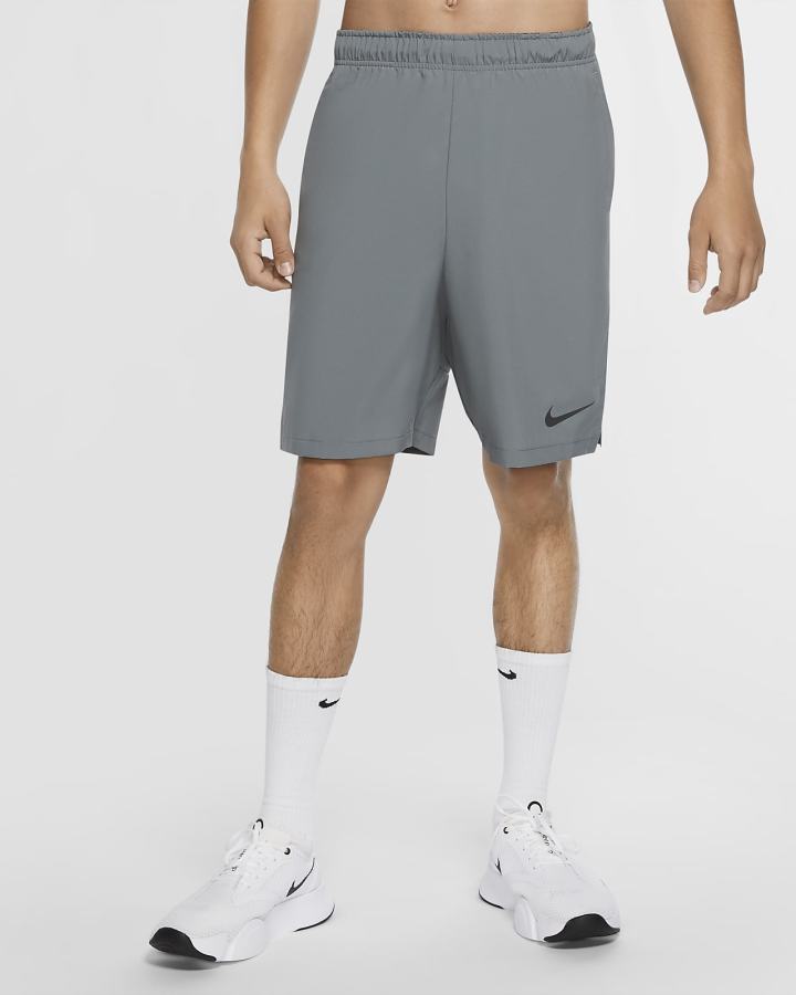 Pantalones Cortos Nike Flex Woven Training Hombre Gris Negras | HSUZM-9172