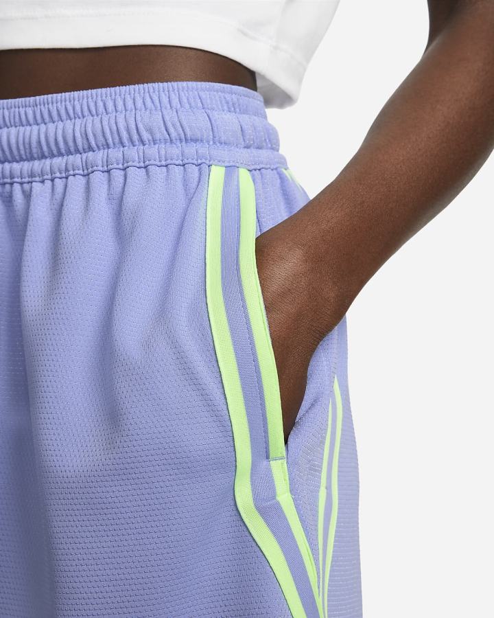 Pantalones Cortos Nike Fly Crossover Basketball Mujer Verde | AHJMF-3567