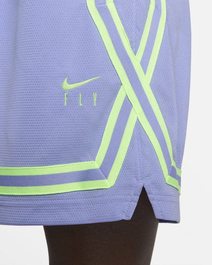 Pantalones Cortos Nike Fly Crossover Basketball Mujer Verde | AHJMF-3567