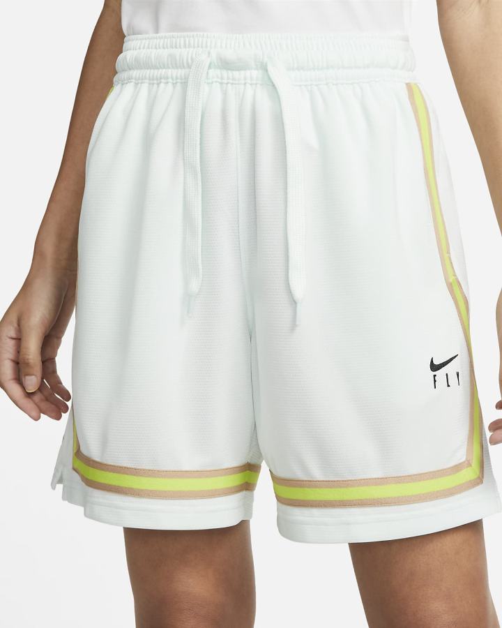 Pantalones Cortos Nike Fly Crossover Basketball Mujer Verde Negras | AJSOR-6201