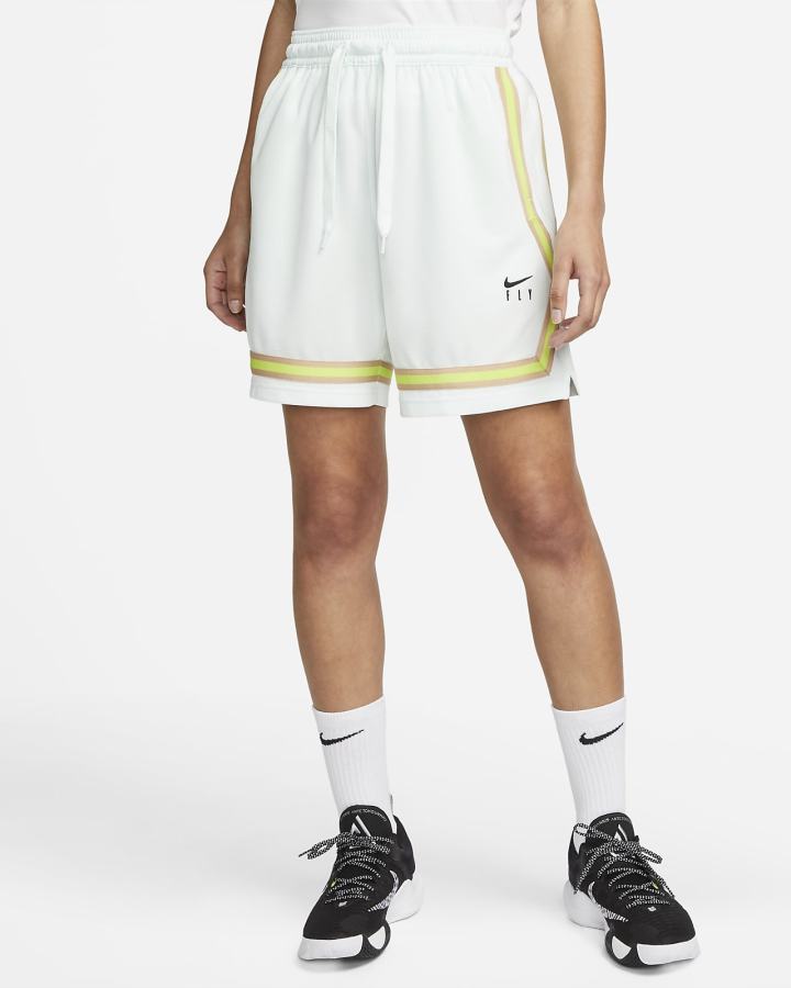 Pantalones Cortos Nike Fly Crossover Basketball Mujer Verde Negras | AJSOR-6201