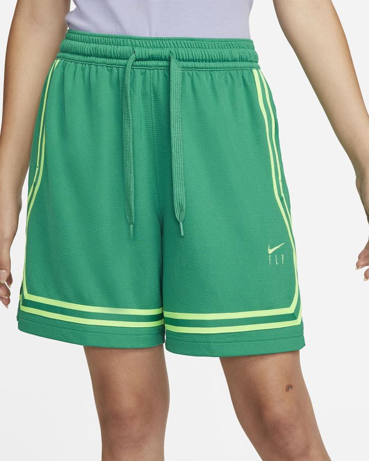 Pantalones Cortos Nike Fly Crossover Basketball Mujer Verde | FLJRD-2843