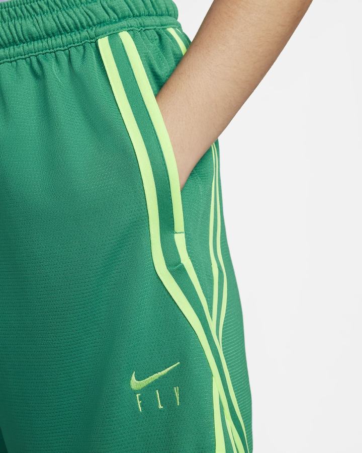 Pantalones Cortos Nike Fly Crossover Basketball Mujer Verde | FLJRD-2843