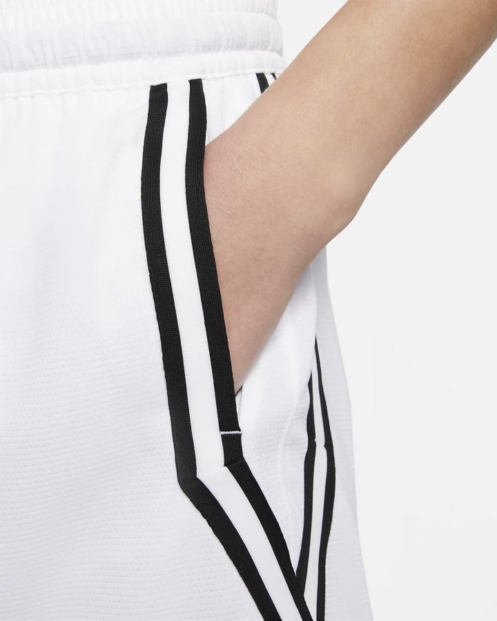 Pantalones Cortos Nike Fly Crossover Basketball Mujer Blancas Negras | MOPDZ-5903