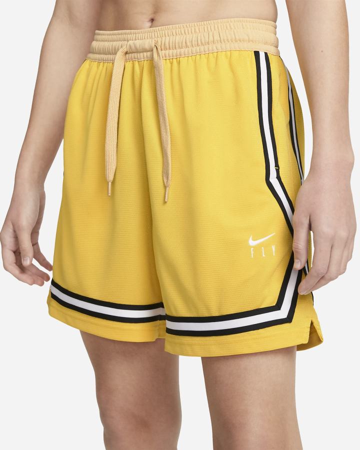 Pantalones Cortos Nike Fly Crossover Basketball Mujer Blancas | QHYVG-5874