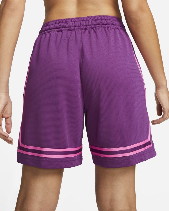 Pantalones Cortos Nike Fly Crossover Basketball Mujer Moradas | UOEPY-7890