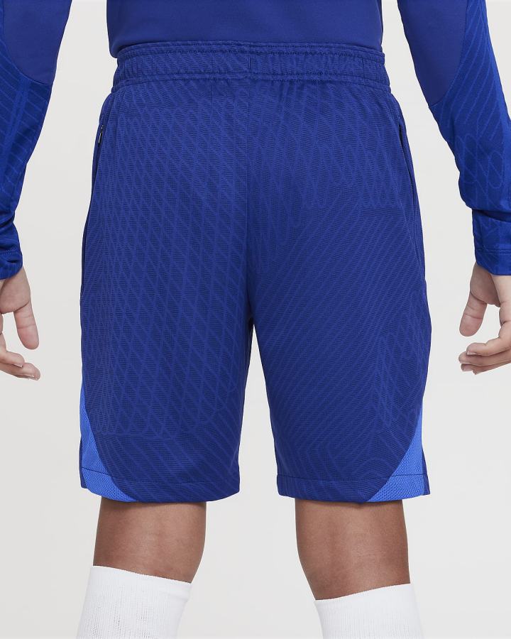 Pantalones Cortos Nike France Strike Kids Dri-FIT Knit Soccer Niño Azul Marino Azul Real Metal Doradas | XQONM-5279