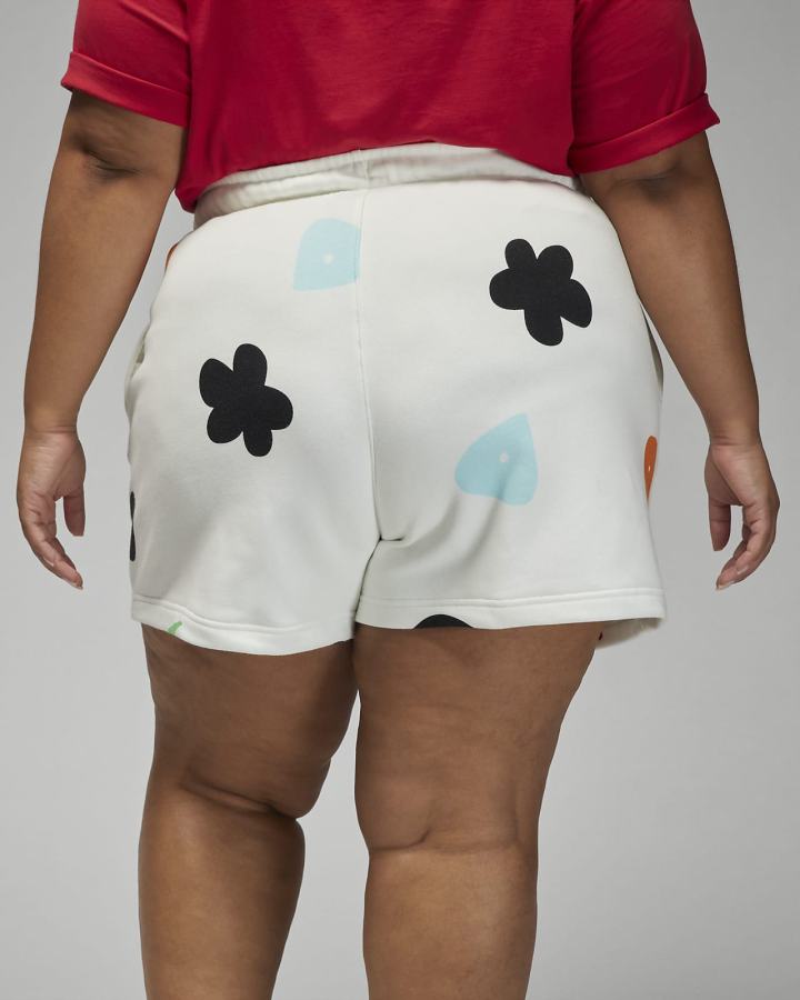 Pantalones Cortos Nike Jordan Artist Series by Mia Lee Fleece (Plus Size) Mujer Blancas | OXIPY-9318