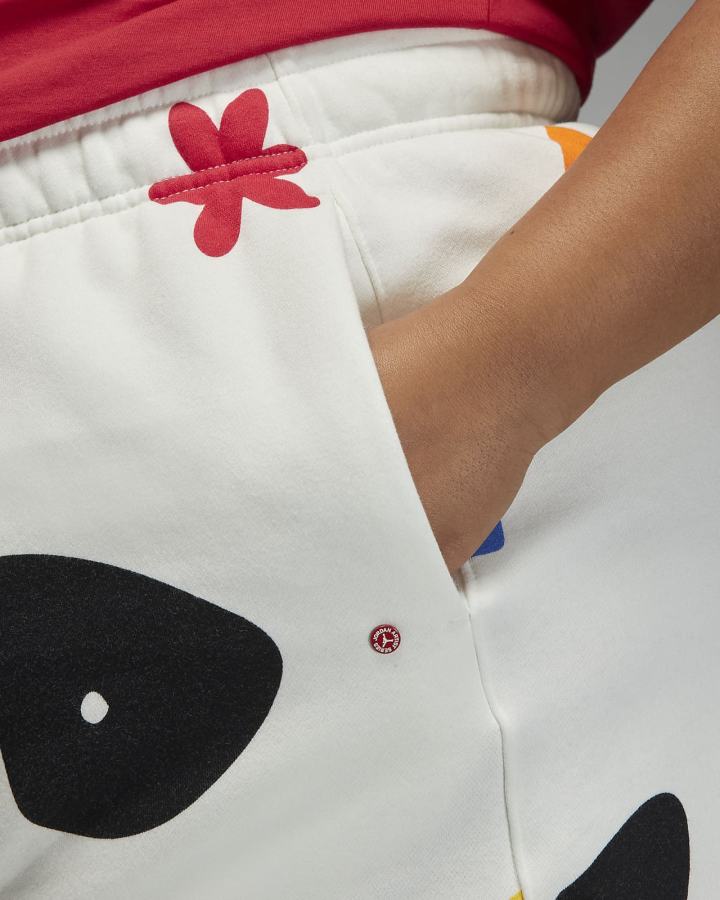 Pantalones Cortos Nike Jordan Artist Series by Mia Lee Fleece (Plus Size) Mujer Blancas | OXIPY-9318