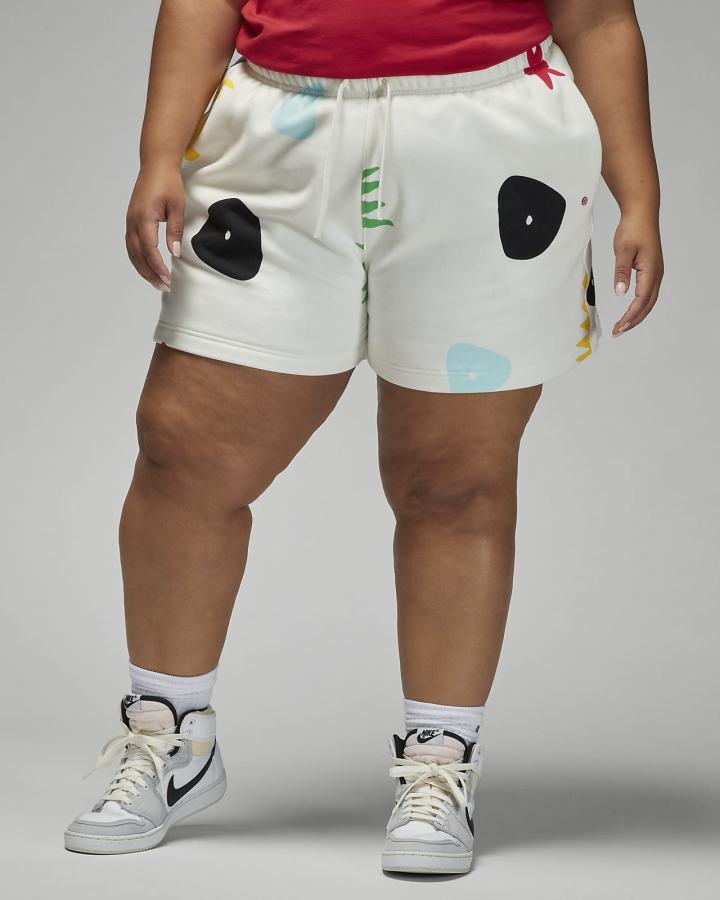 Pantalones Cortos Nike Jordan Artist Series by Mia Lee Fleece (Plus Size) Mujer Blancas | OXIPY-9318