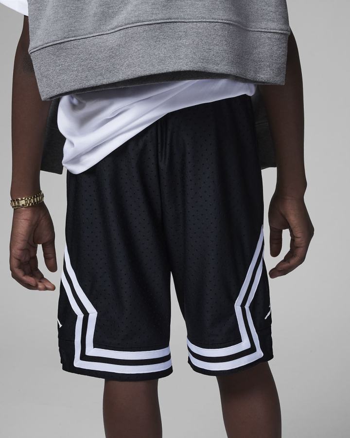 Pantalones Cortos Nike Jordan Dri-FIT Kids Mesh Niño Negras | ANVPW-9407