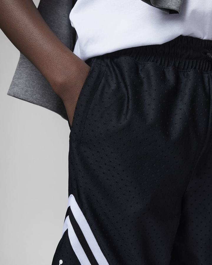 Pantalones Cortos Nike Jordan Dri-FIT Kids Mesh Niño Negras | ANVPW-9407