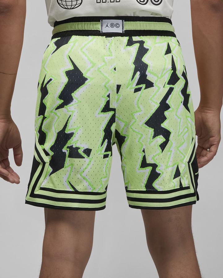 Pantalones Cortos Nike Jordan Dri-FIT Sport BC Diamond Hombre Negras Verde Claro | HBRGJ-6947