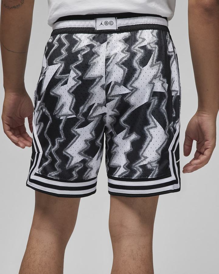 Pantalones Cortos Nike Jordan Dri-FIT Sport BC Diamond Hombre Blancas Negras Blancas | LGTCR-1542