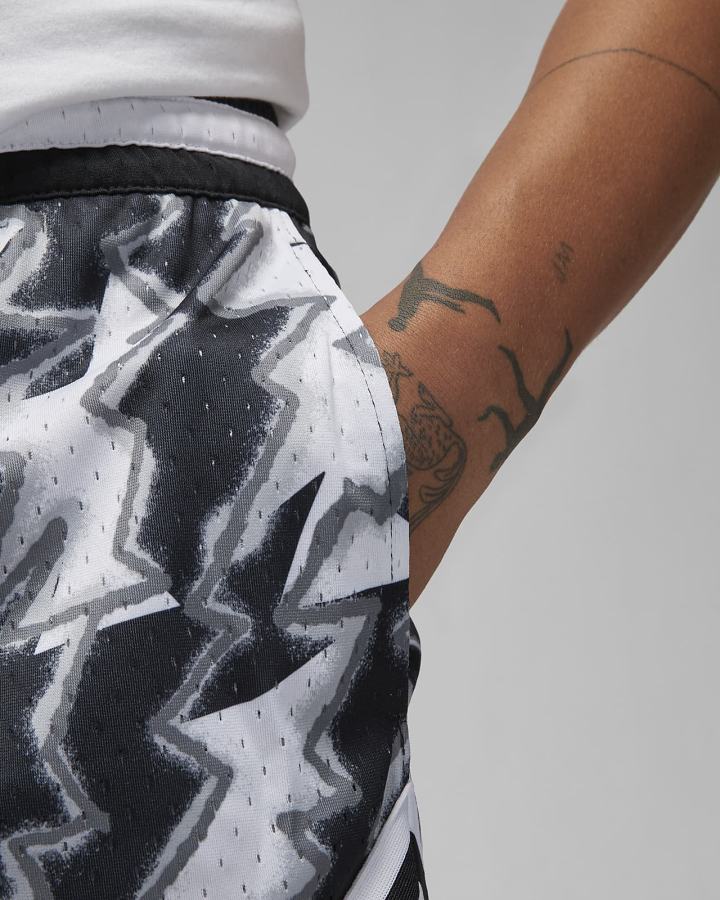 Pantalones Cortos Nike Jordan Dri-FIT Sport BC Diamond Hombre Blancas Negras Blancas | LGTCR-1542