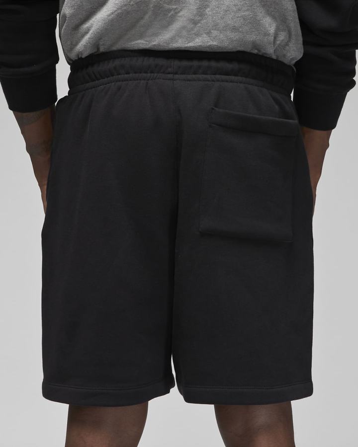 Pantalones Cortos Nike Jordan Essential Fleece Hombre Negras Blancas | LGOJU-1836