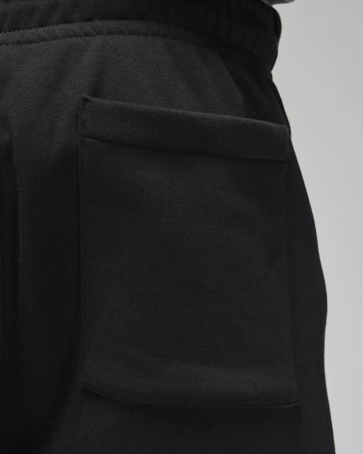 Pantalones Cortos Nike Jordan Essential Fleece Hombre Negras Blancas | LGOJU-1836
