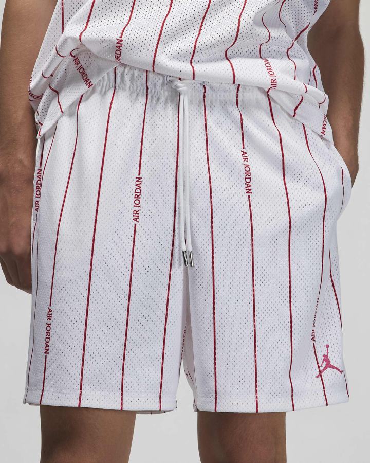 Pantalones Cortos Nike Jordan Essentials Printed Hombre Blancas Rojas | KPDUW-5642