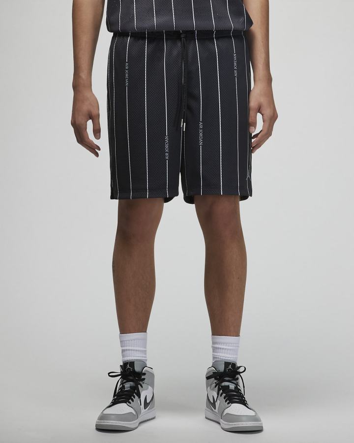 Pantalones Cortos Nike Jordan Essentials Printed Hombre Negras Blancas | LAEXR-0946