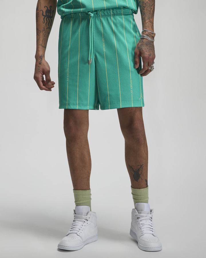 Pantalones Cortos Nike Jordan Essentials Printed Hombre Turquesa | NFIKB-3145