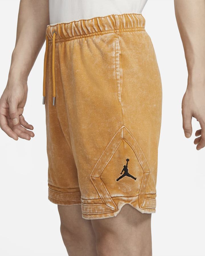 Pantalones Cortos Nike Jordan Essentials Washed Fleece Hombre Negras | PNZBK-5039