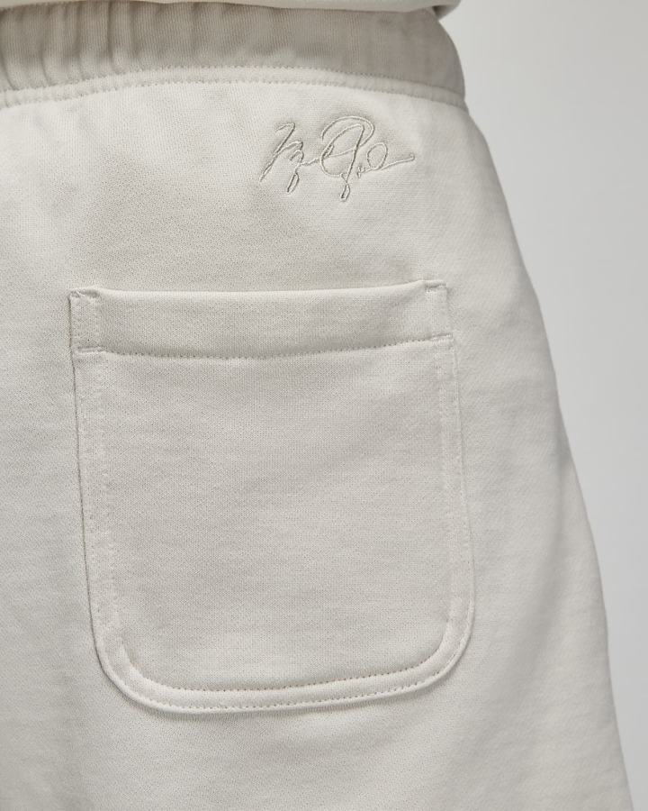 Pantalones Cortos Nike Jordan Essentials French Terry Hombre Marrones Claro Blancas | WJPVY-0621
