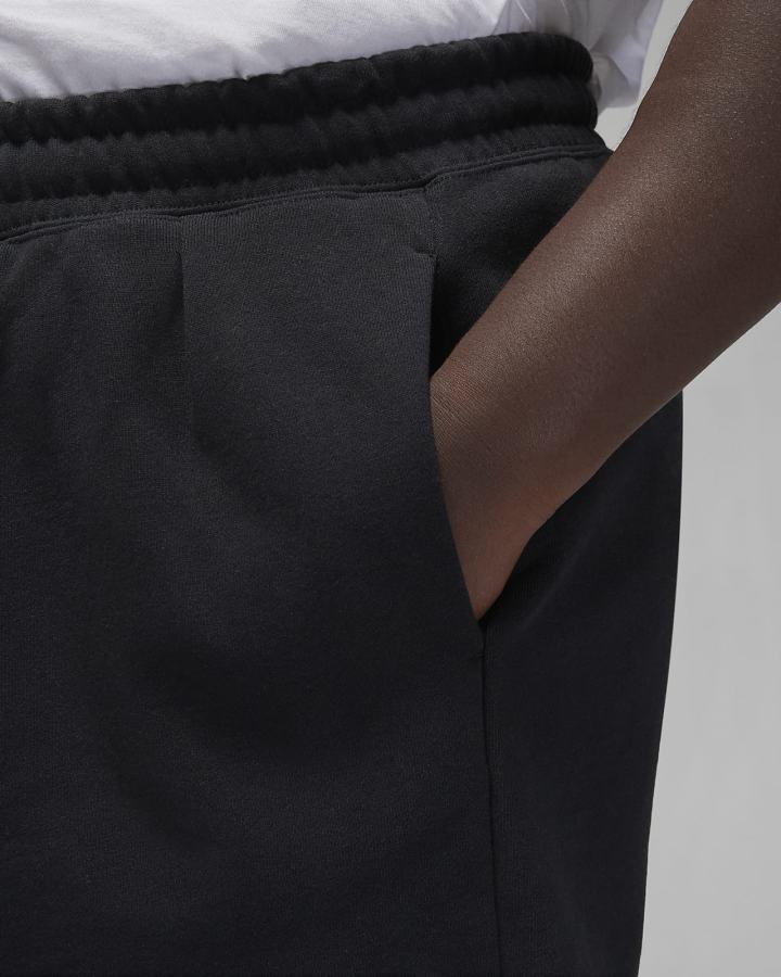 Pantalones Cortos Nike Jordan Flight Fleece (Plus Size) Mujer Negras | ZKHMU-2350