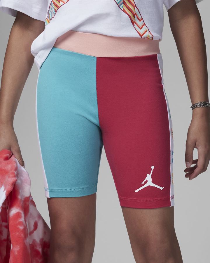 Pantalones Cortos Nike Jordan Kids Bike Niña Rosas | KVMGX-6347