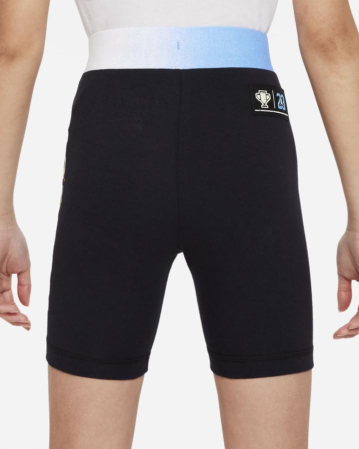 Pantalones Cortos Nike Jordan Kids Bike Niña Negras | QBDIN-5803