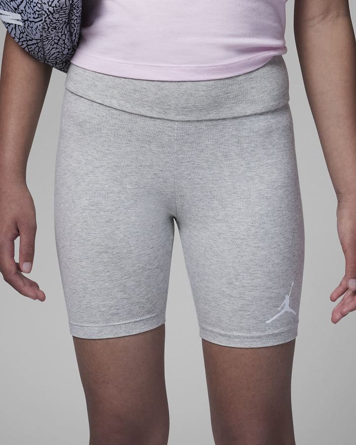 Pantalones Cortos Nike Jordan Kids Bike Niña Gris | RASBE-1547